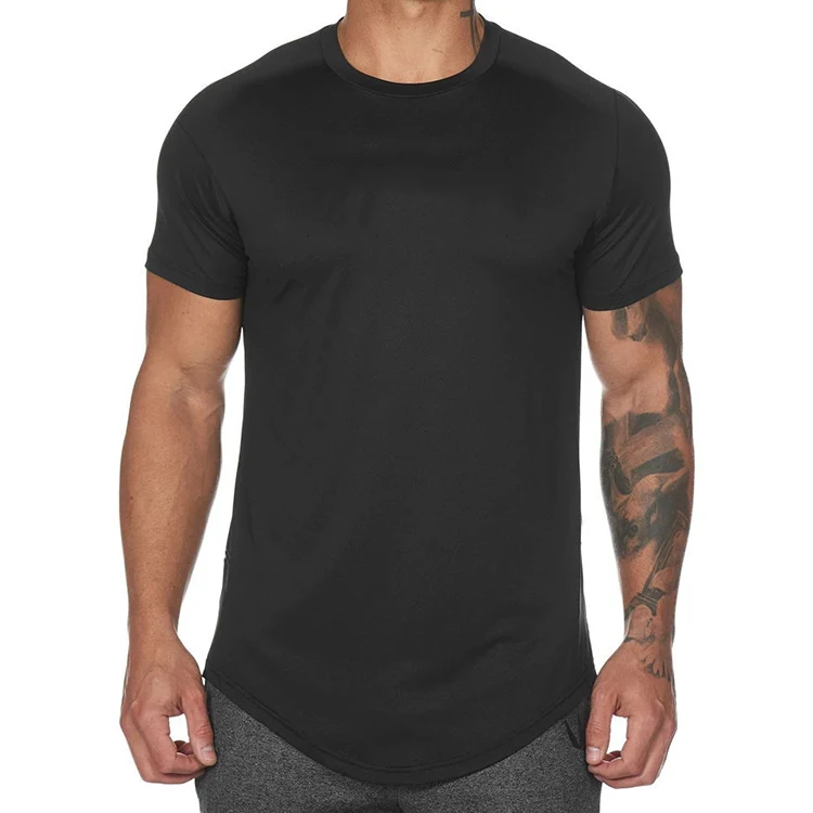 Wholesale Unisex Sublimation Polyester T Shirts Bulk Custom Print Gym T ...