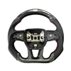 Carbon+Perforated Leather+LED+Red Stitching
