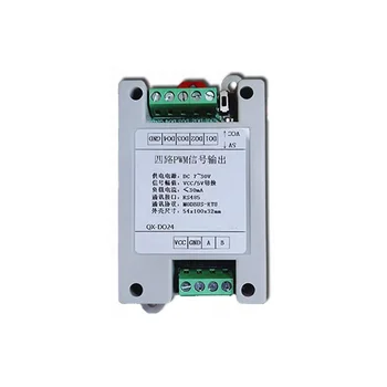 Taidacent Rs485 Modbus Rtu To 4ch Pwm Frequency Converter Servo Pwm ...