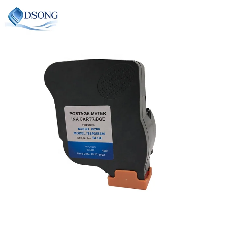 Ricambio Affrancatrice Quadient Cartuccia Inchiostro Compatibile Per Affrancatrice Neopost IS200 IS240 IS280 - Colore Blu Nastro Isolante Elettricista - Foto 3