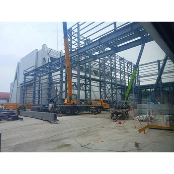 European Design Style Large Prefabricated Steel Structure Workshop
