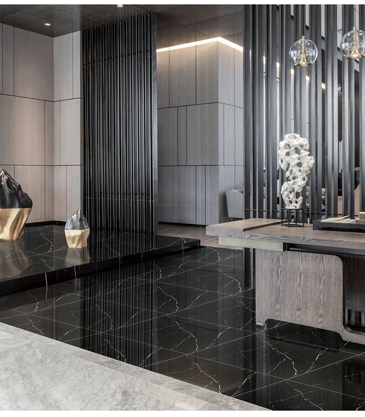 Неро марквина мрамор. Кухня с мраморным полом. Керамогранит под мрамор в интерьере. Атлас конкорд черный мрамор. Black marquina керамогранит.