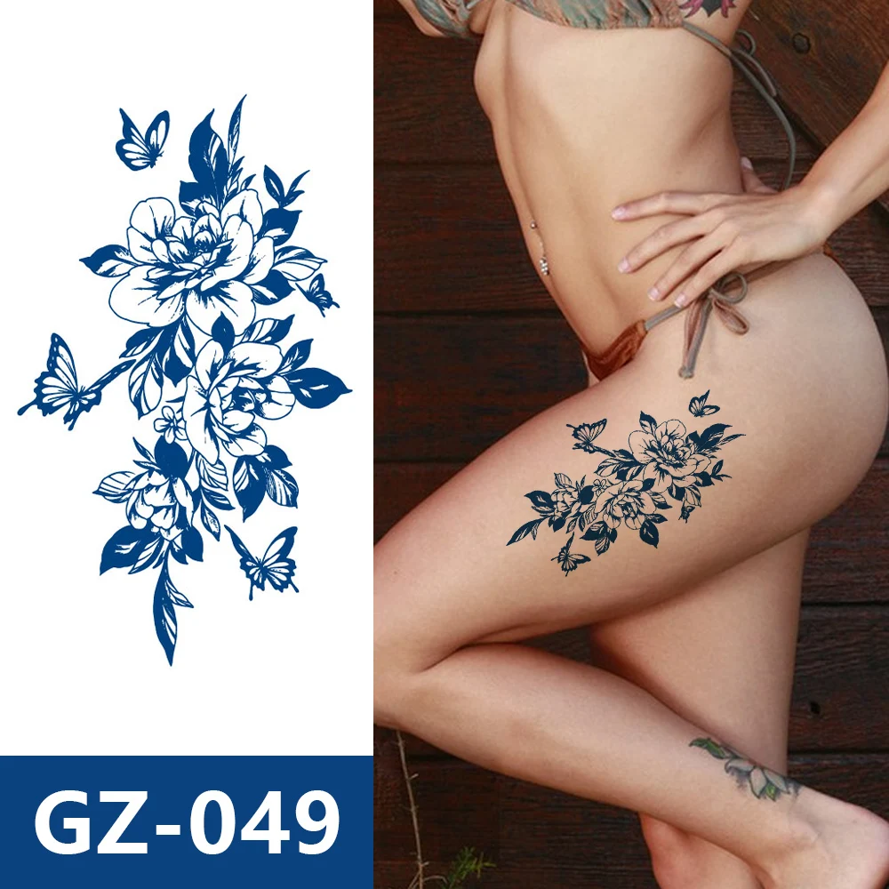 Tatuaggio Temporaneo Con Fascia Da Braccio, Dura Fino A 15 Giorni, Adesivo Semipermanente Impermeabile Magico Della Nuova Tecnologia - Foto 7