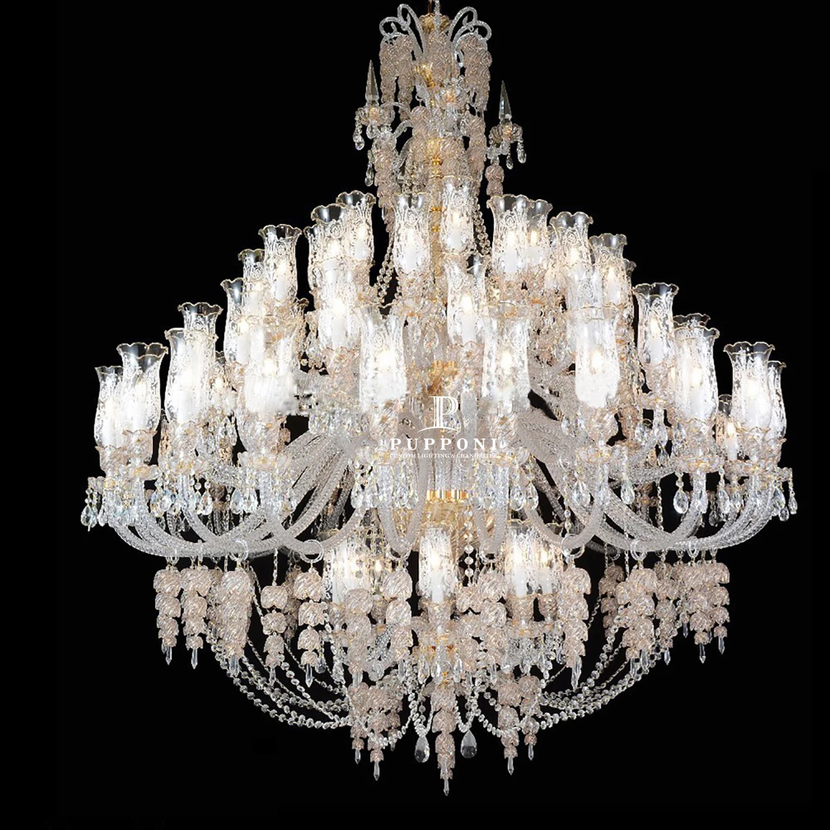 Luxury Living Room Chandelier Japanese Pendant Lighting Modern ...