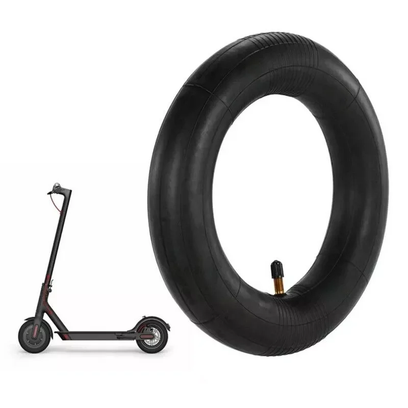 câmara de Ar para Scooter Elétrico de 10 Polegadas 10X2 Pneu de Enchimento Material de Borracha Durável para Scooters M365
