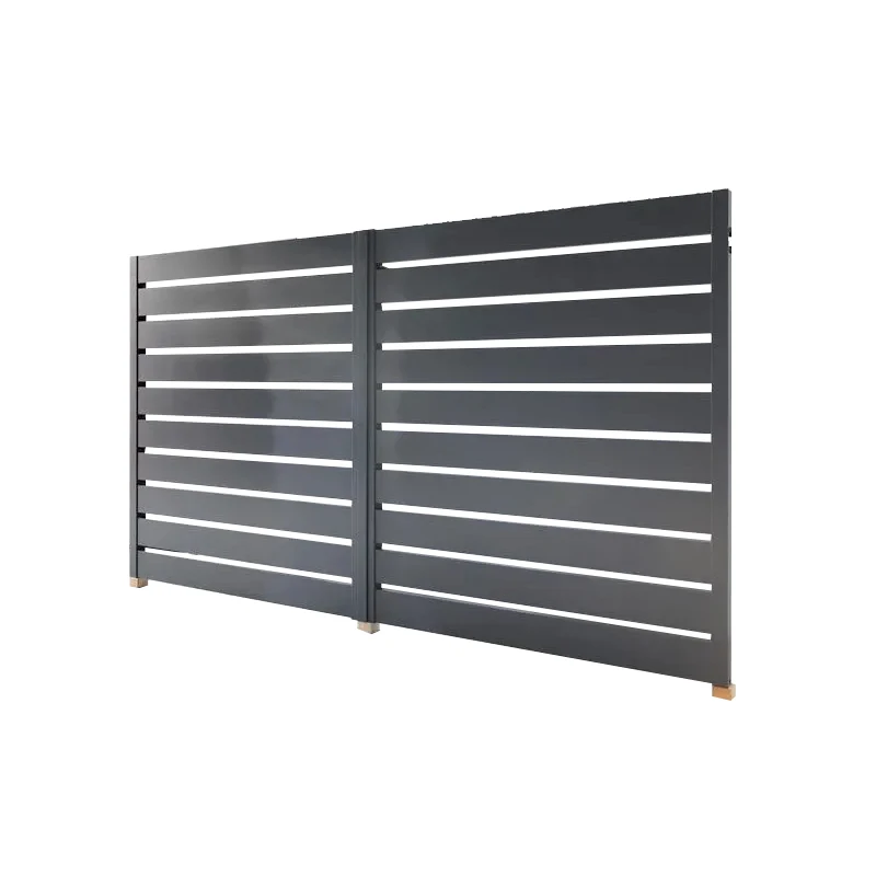 2022 Customized Outdoor Metal Fence Panel Lath Fence Screen Panel ...