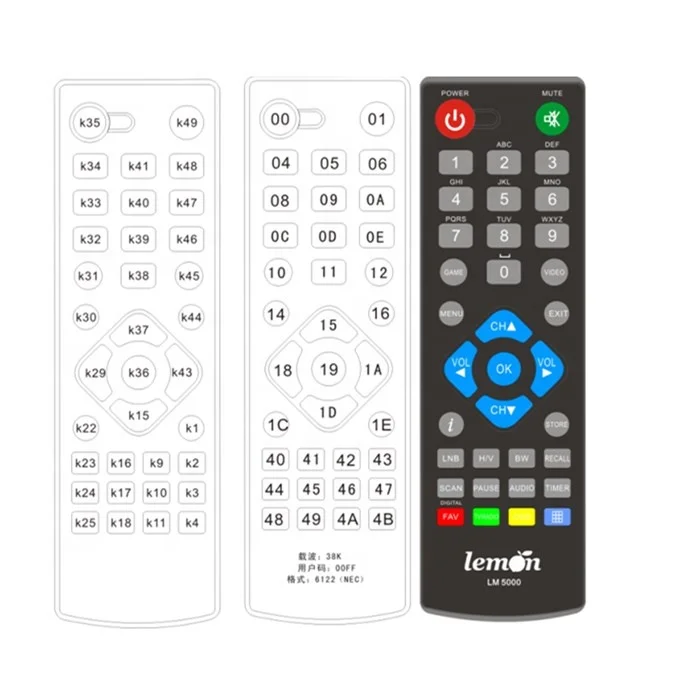 Custom Crown Tv Remote Control From China Manufacturer