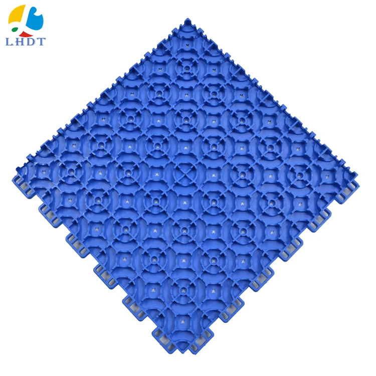 Sports Courts Flooring Quick Installation Removable Interlocking Floor PP Interlocking Tiles Basketball Court