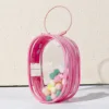 Barbie Rosa-ronda-campana con anillo y POM-POM