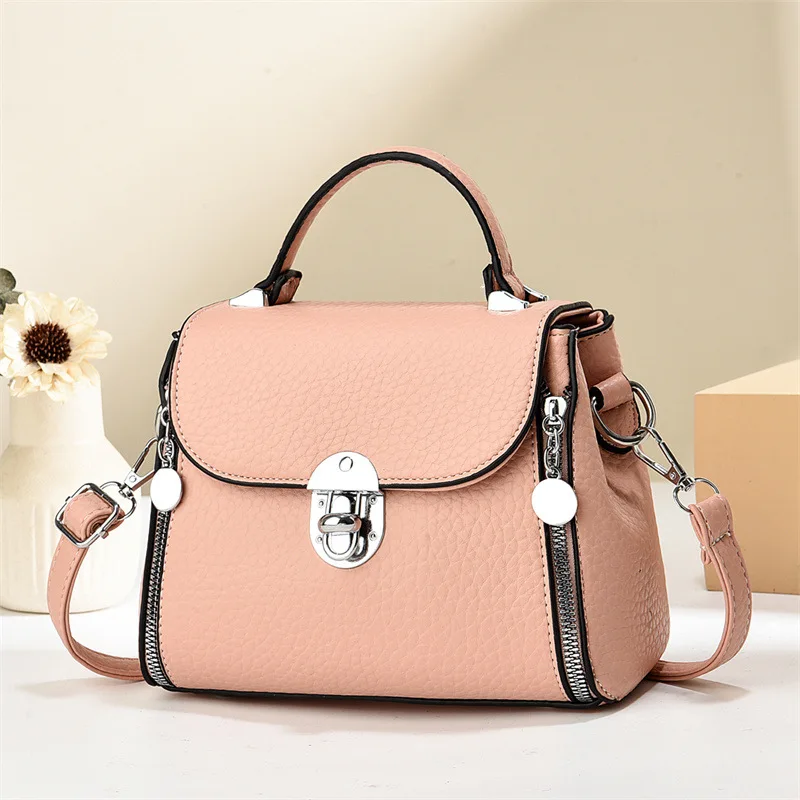 Factory Direct High-End Luxury Women's  Shoulder Crossbody Handbag Zipper Closure Polyester In-Stock Item-21289