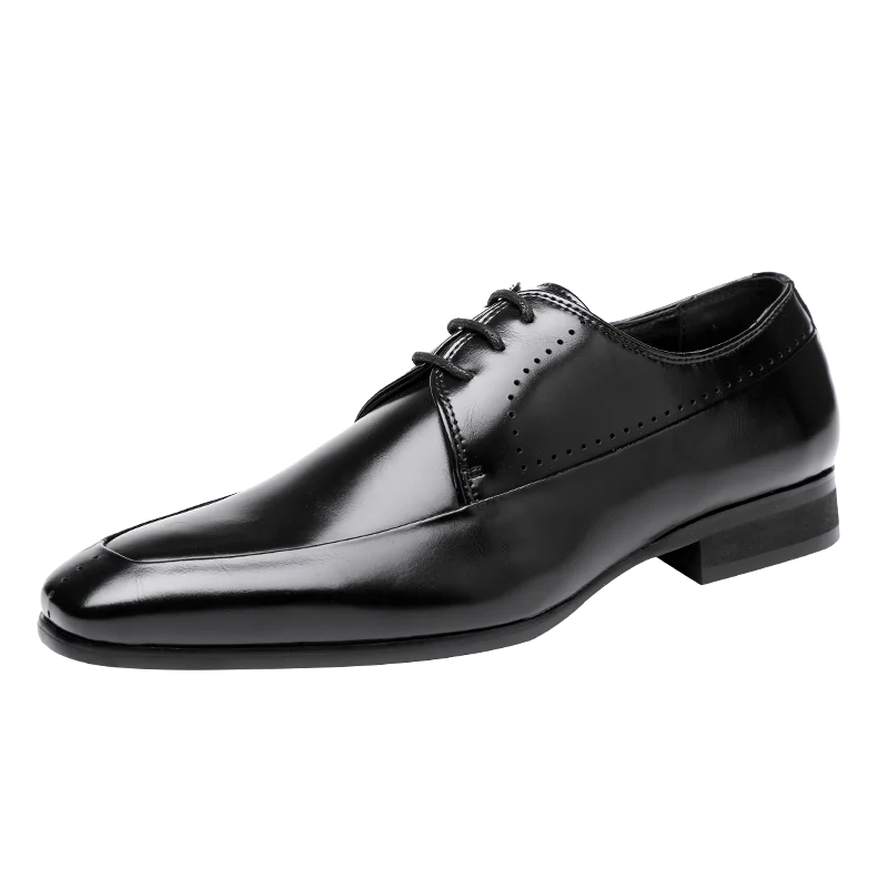 靴 vintage square toe leather shoes Prada Square Toe Oxfords - Lucky Vintage