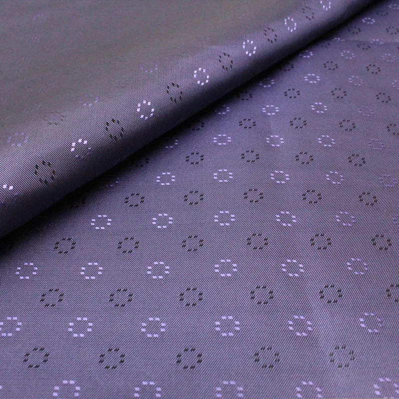 High Precision Anti-Scratch Glossy Jacquard Way Polyester Table and Chair Fabric Classic Style for Lining and Garments