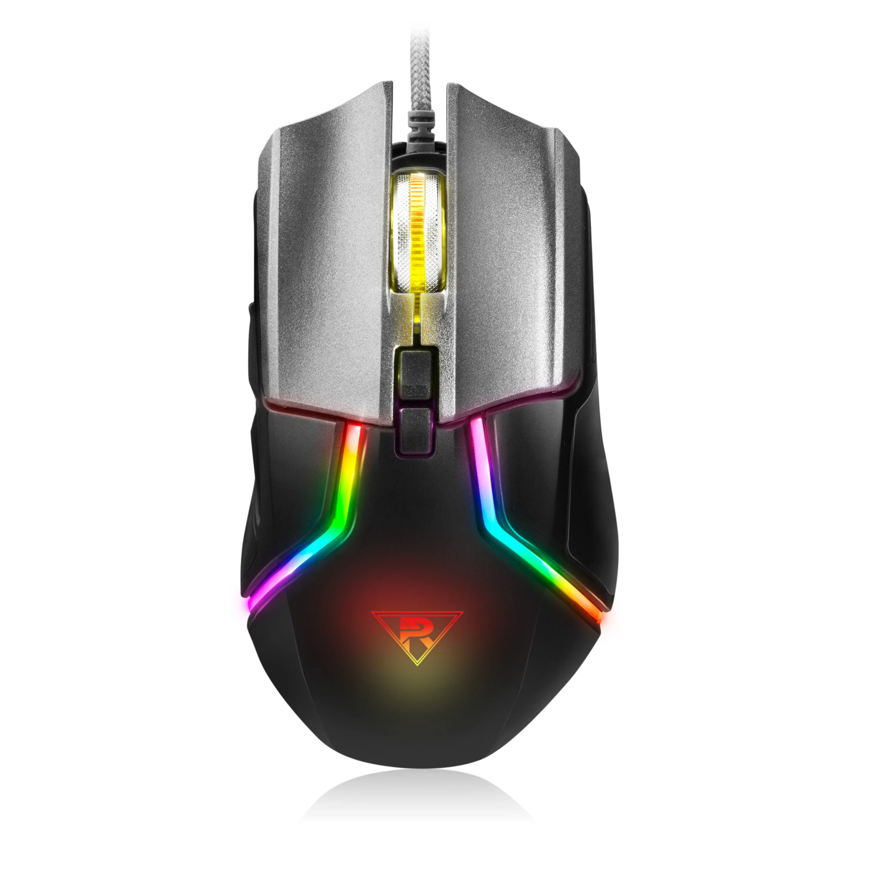 Professional Competitive Mouse Custom Logo Computer PC Gaming Gun Mouse Macro Game USB Optical Metal Mouse
