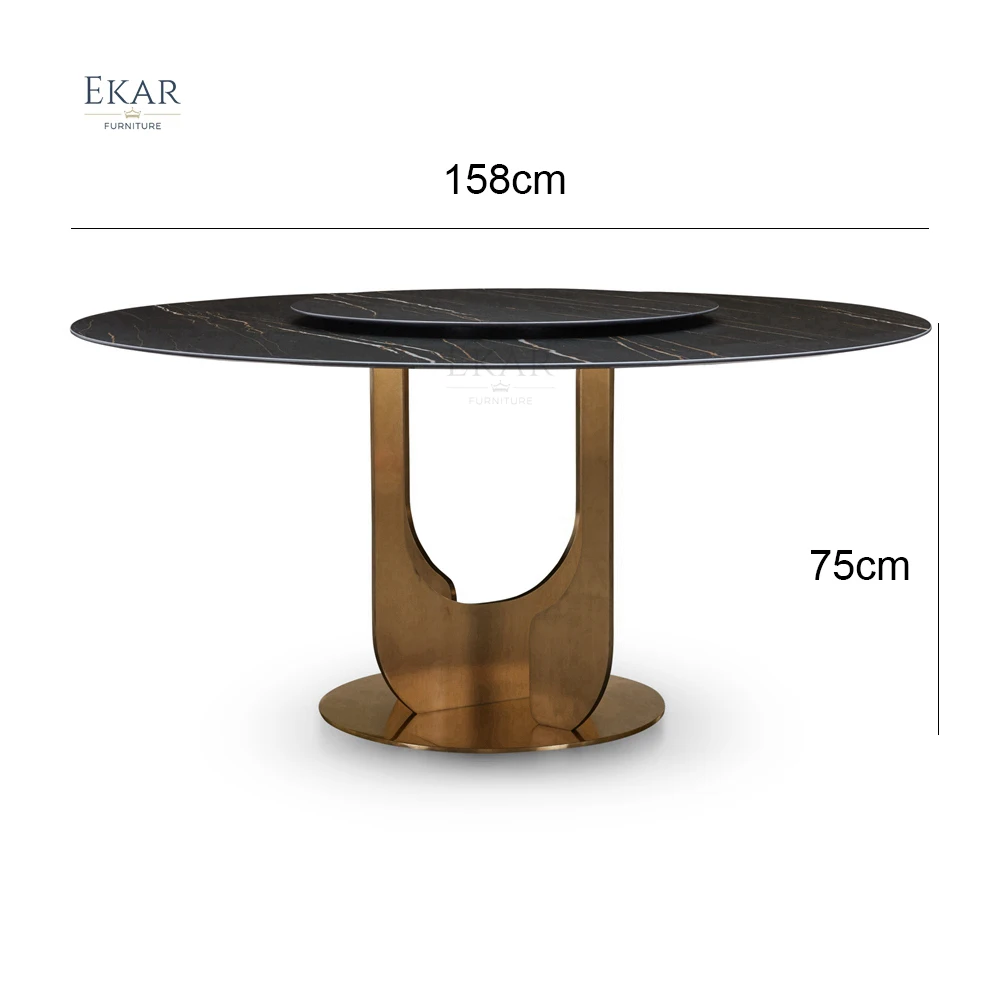 product chic marble top dining table with metallic base-64