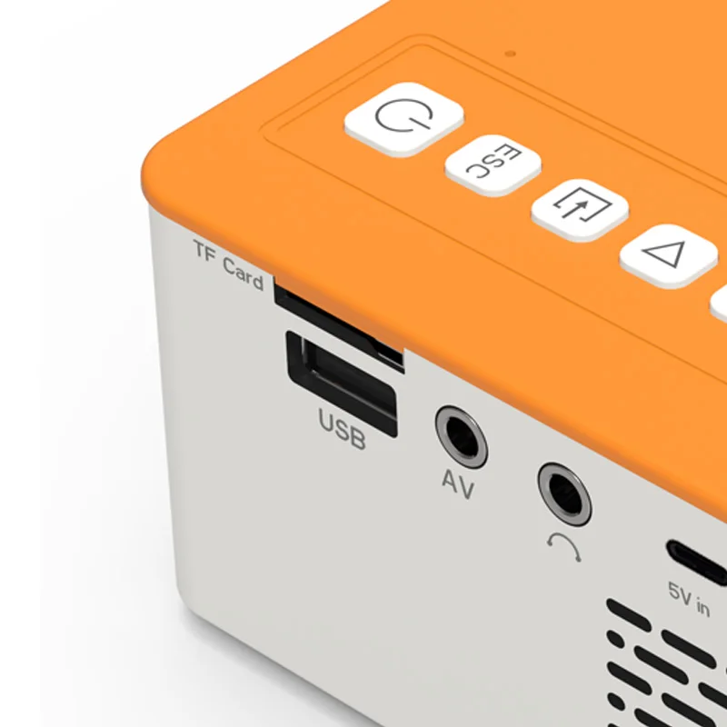 Home Mini Rechargeable USB Led Portable 600 Lumens UC28D Projector