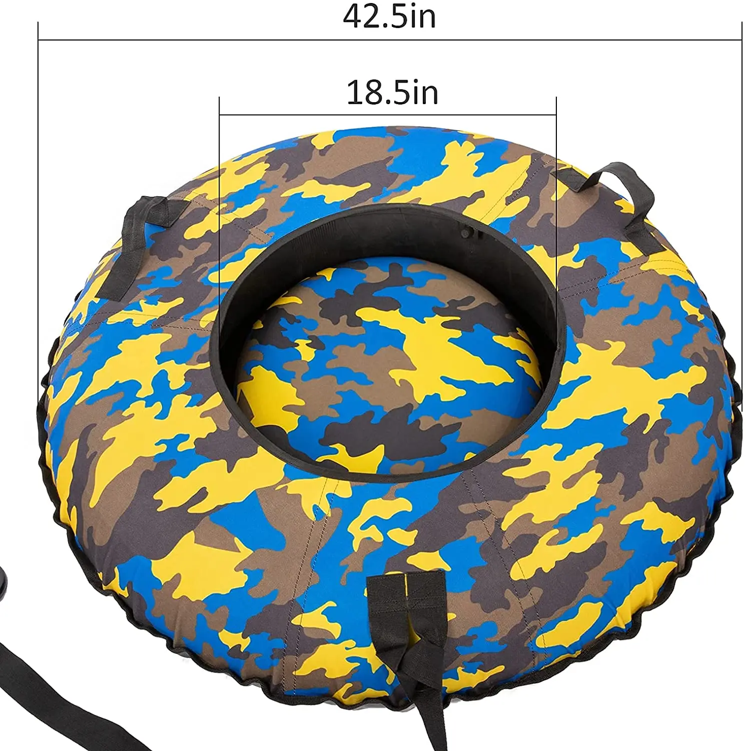 Foldable Camouflage Inflatable Snow Tubes- Towable Snow Sled With A  Thickened Pvc Bottom Portable Snow Rider With Double-handle - Buy  Inflatable Snow Tube,2 Person Inflatable Snow Sled Tube,Lands End Snow Tube  Product