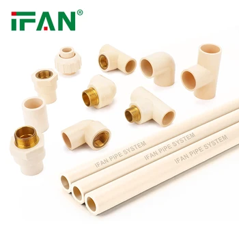 Ifan Astm Cpvc Drainage Plastic Tube Fitting 3 Way 1 2 Inch Pn16 Elbow ...