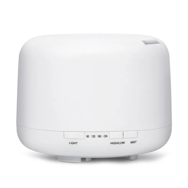 Electric 500ML Ultrasonic Aromatherapy Diffuser Essential Oil Diffuser 7 Colours Mist air Humidifier for Home Office