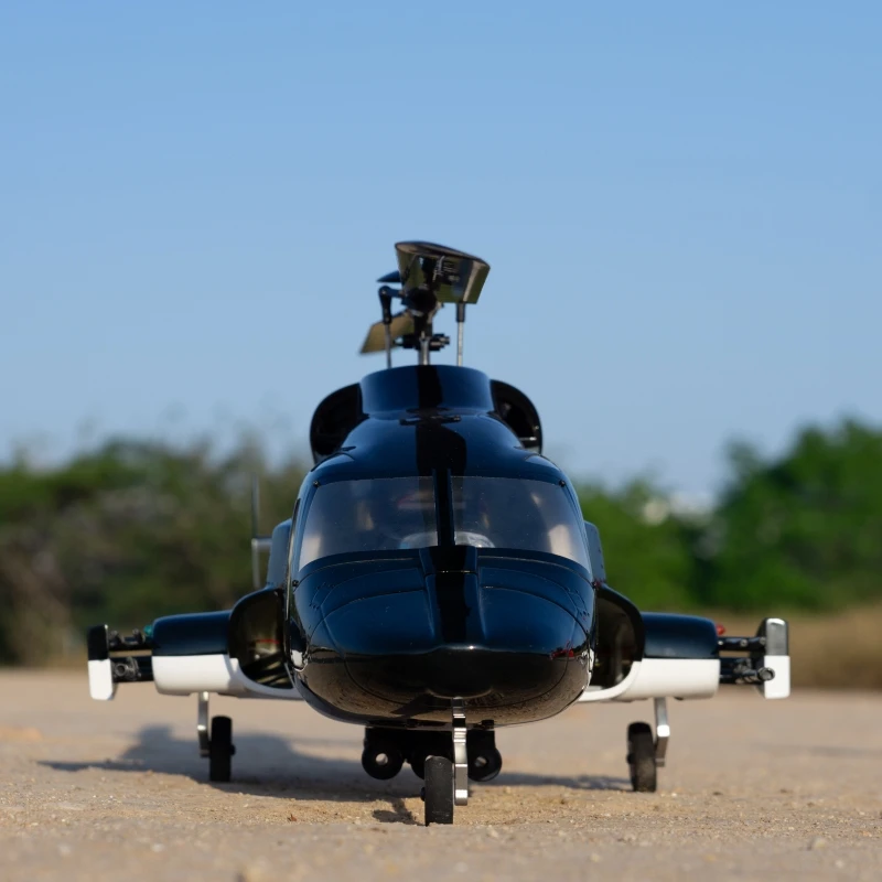 ROBAN 470 RC Helicopter Air Wolf BELL222 RTF GPS Auto Return