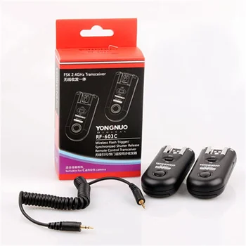Yongnuo RF-603 N II N3 Wireless Flash Radio Trigger for D600 D7100 D7000 detail image