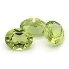 Good quality oval cut gems products natural peridot prices per carat stone