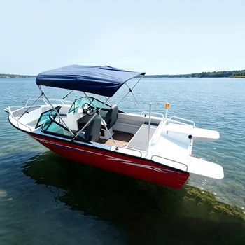 480 Aluminium Fishing Boat - 16ft Speed Boat with Outboard Motor