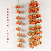 1 meter long, 16 oranges with leaves