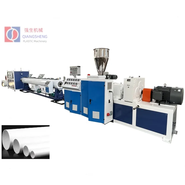 Qiangsheng PE PVC HDPE Gas/Water Garden Discharge Supply Flexible Wire Steel Hose Reinforced Electric Conduit Pipe Tube Machine