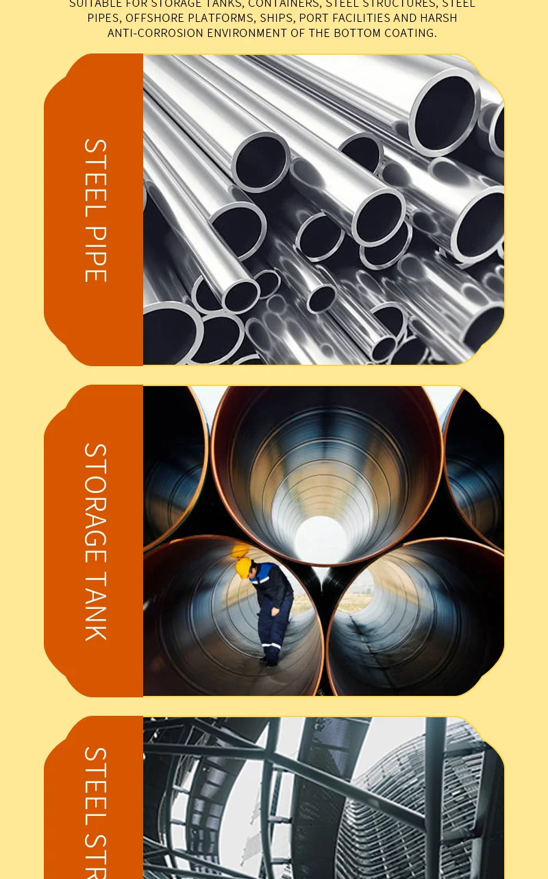 Epoxy Zinc Rich Primer Steel Structure Metal Anticorrosion Paint