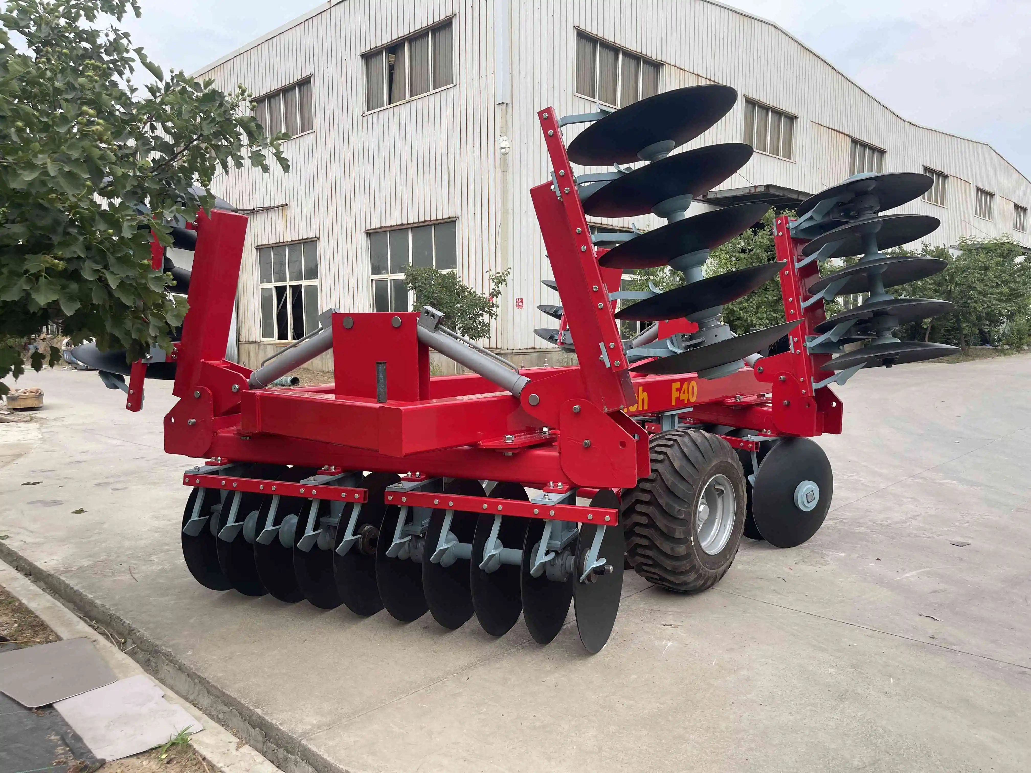 Seedbed Machine Seedbed Preparation Post-Tillage Broken Soil Mounted extra Heavy Duty ...