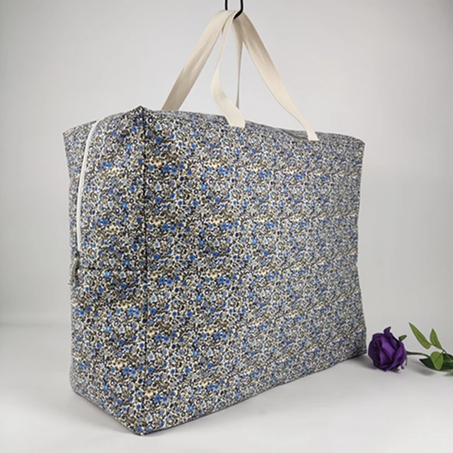 Large Canvas Tote Bags With Zipper Wholesale Oversize Practical Canvas Travel Bag Heavy Duty