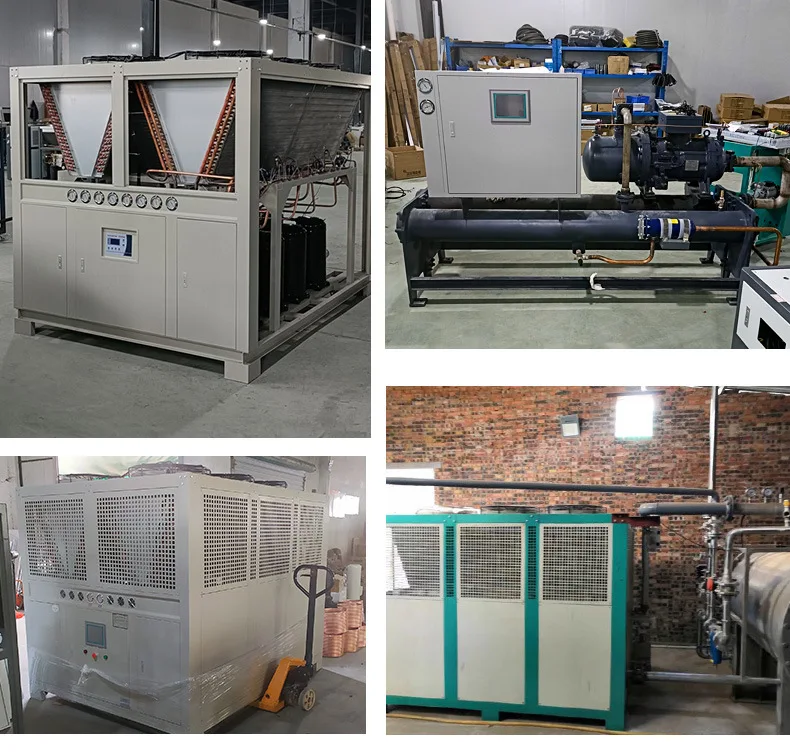 Industrial Screw Chiller Circulating Refrigerated Air Cooled Water ...