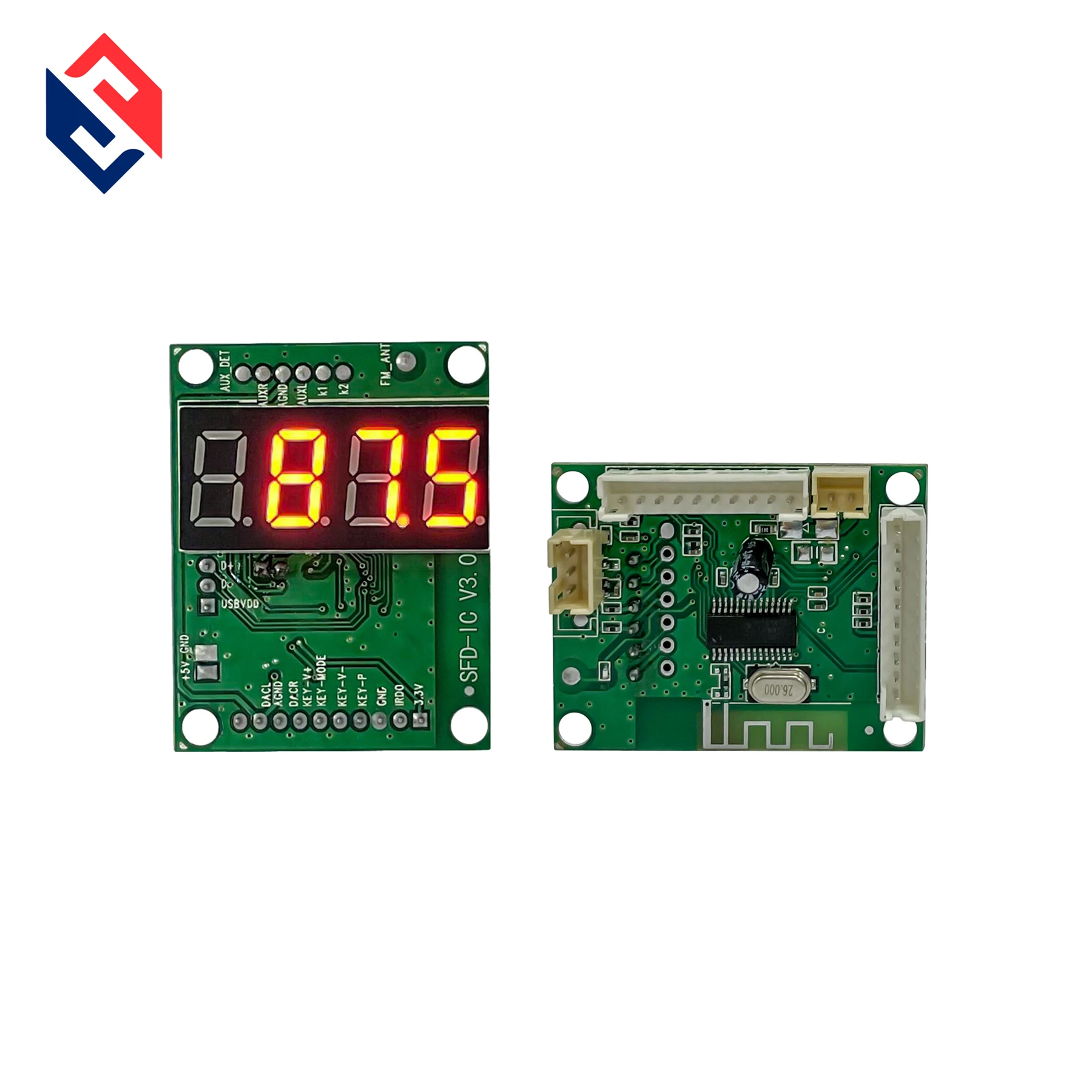 LED Wireless Blue tooth Module  Usb  MP3  Video Player Board Kit For Music Speaker
