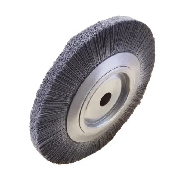 Premium Industrial & DIY Grade 250mm Abrasive Filament Wheel Brushes OEM for Effective Light Deburring