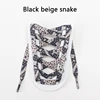 black beige snake
