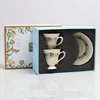 cup*2 and saucer*2 white