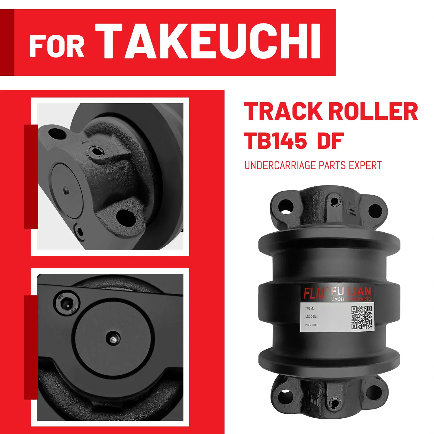 Mini Excavator Undercarriage Parts Track Roller Bottom Roller for Takeuchi TB145