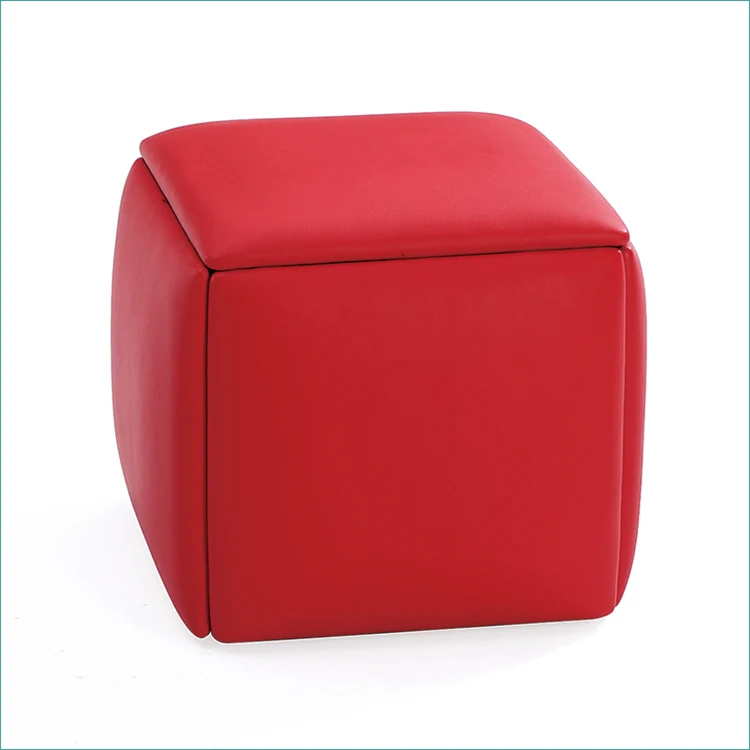 Space Saver 5 in 1 Mini Stools 1 Transform to 5 Cube Ottoman