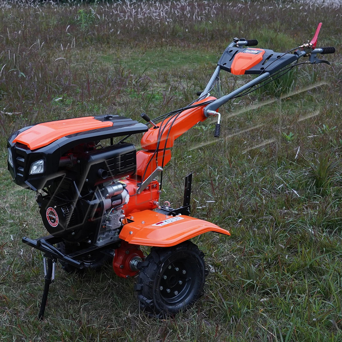 KATHER 5hp 7hp 9hp 10hp 12hp Zemědělský motokultivátor naftový kypřič Moto kultivátor silný plevelezen zemědělské zařízení pro oráčení a odstraňování plevelů