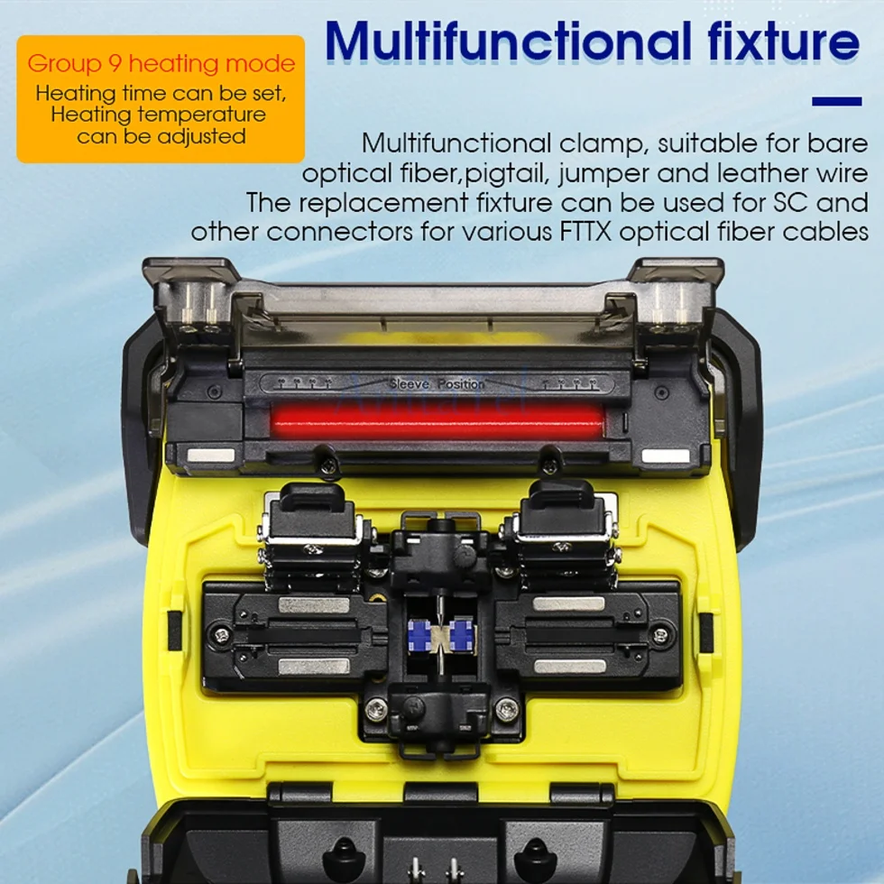 Aua-15f Fully Automatic Mini Fiber Optic Fusion Splicer Fiber Optic ...