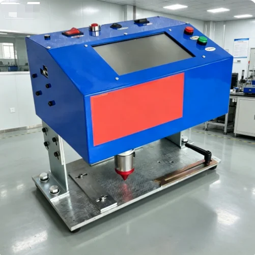 Pneumatic 3-Axis Rotary Dot Peen Marking Machine | Metal/Plastic Nameplate, VIN Number, Date Code Engraving Marker