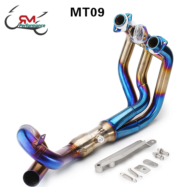 YAMAHA MT-09 FZ-09 Exhaust System - Stainless Steel Pipes