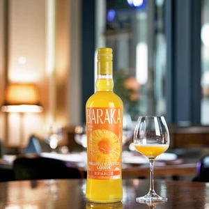 FASTKING Brand Consistent Flavor Pineapple Liqueur Short Drink 700ML Bottle 20% Alcohol Chain Restaurant Cafe Bulk Stock