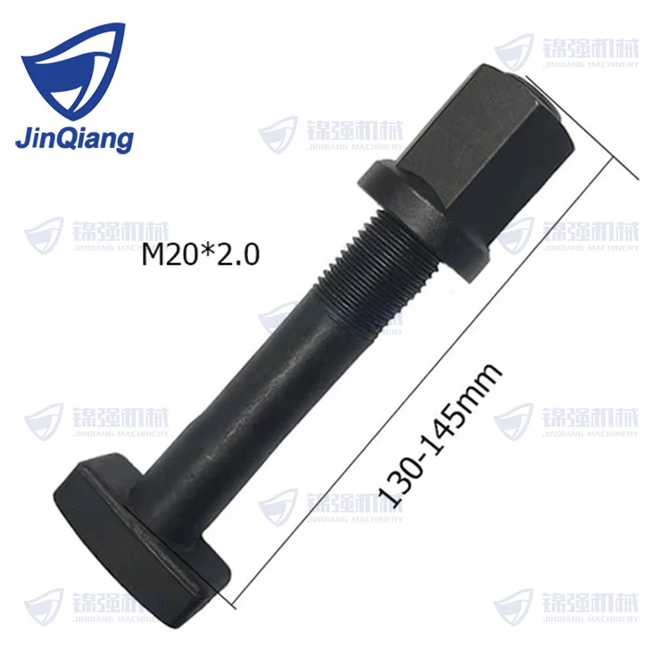 659112614 Factory Direct Wholesale 10.9 Grade Truck Wheel Bolts for Heavy-duty Vehicles