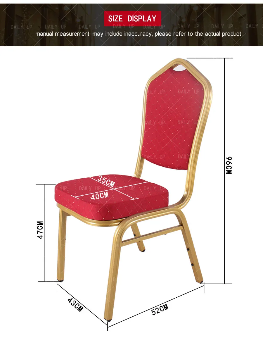 Factory Sale Stacking Banquet Chair Steel Frame And Classic Style Chair Low Price Stackable Hotel Chair For Wedding And Dining