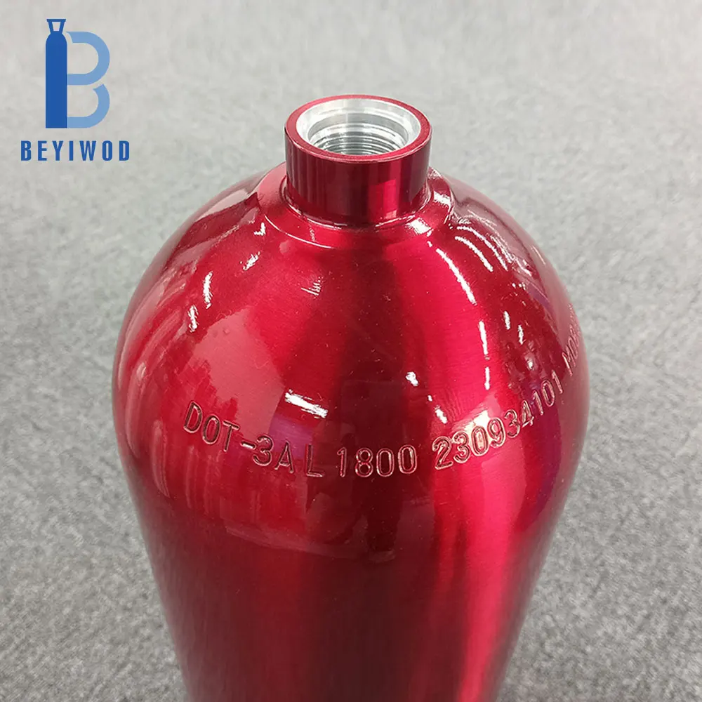 product cga660 valve racing cylinder tank   dot3al high pressure aluminum 25 20lb for co2 gas-4