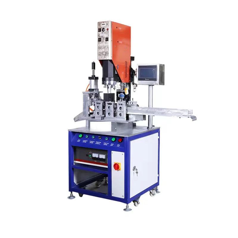 Automatic Equipment Ultrasonic Welding Machine Making Hook and Loop  Welding Machine