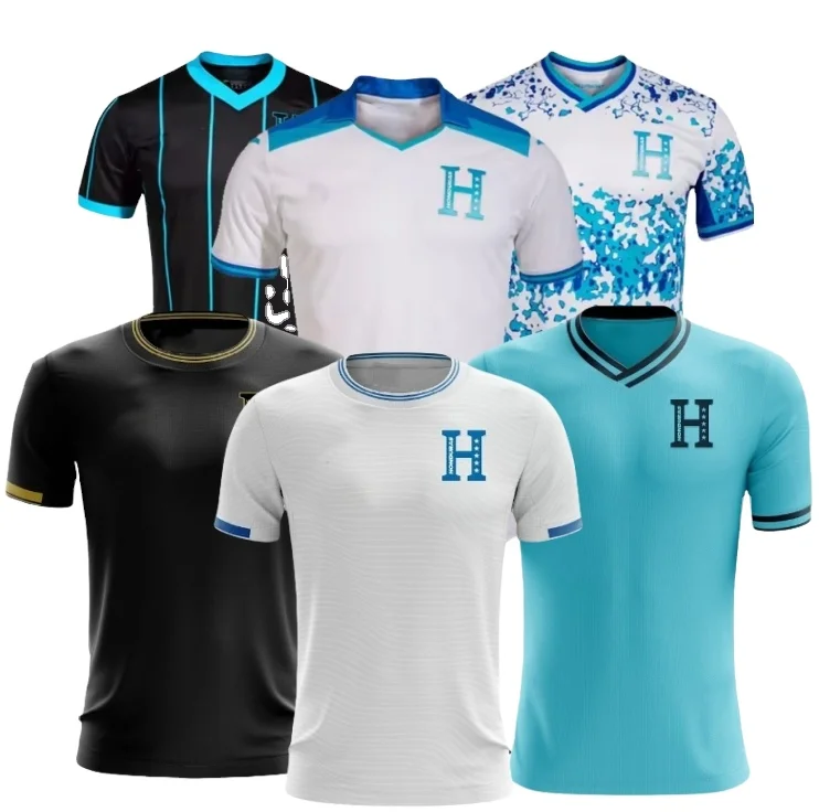 2024-2025 Custom Honduras Soccer Jerseys for Men Kids OEM