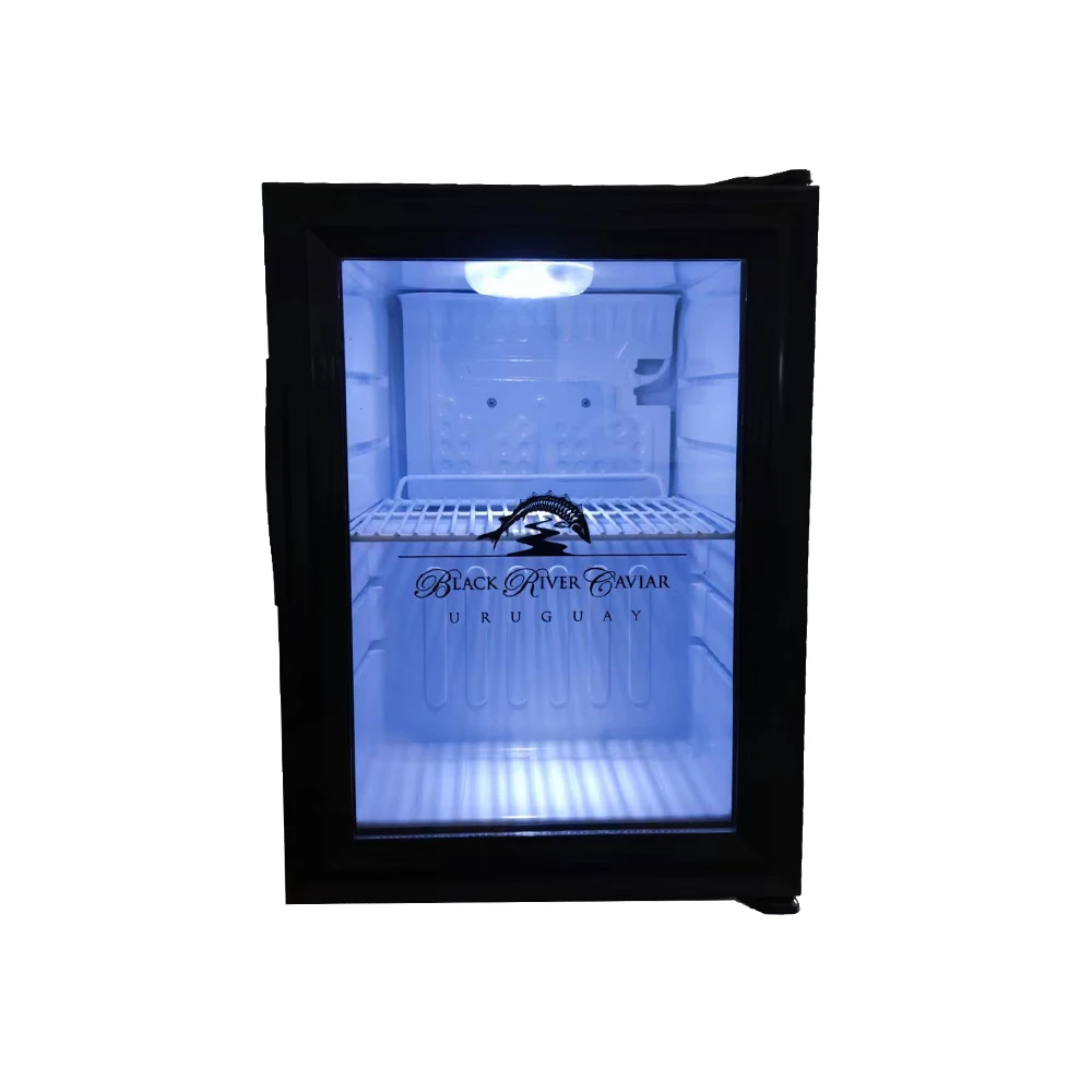 Best Value 21L Mini Upright Store Caviar Refrigerator for Monster Drink Energy Display Showcase