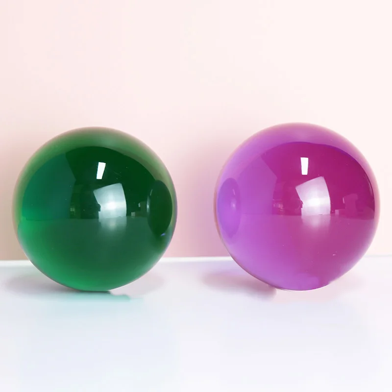 Transparent Large Acrylic Sphere 40mm Clear Balls Clear Plastic Balls